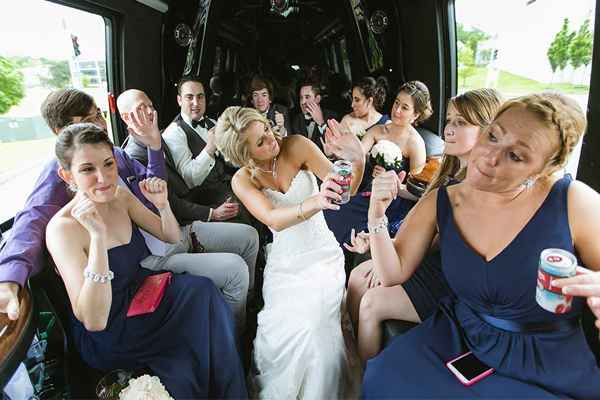 wedding bus rental