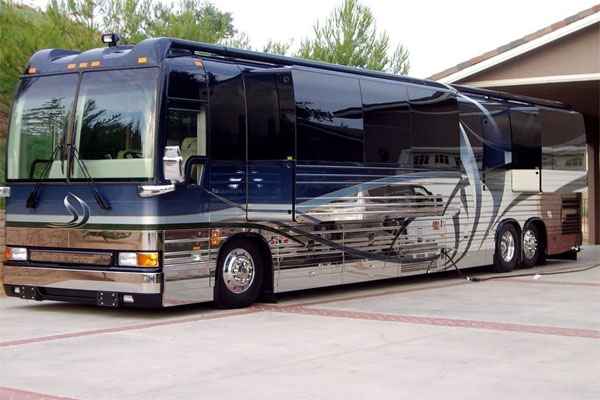 sleeper bus rental