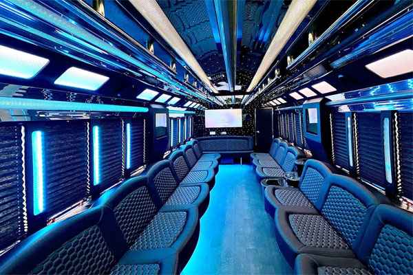 Renting a party bus