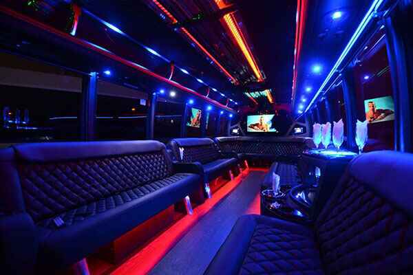 Renting a party bus