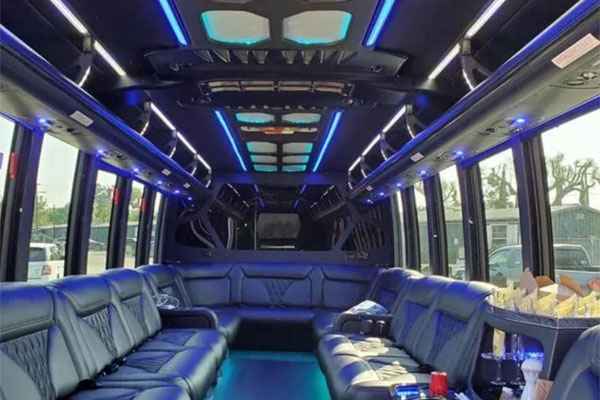 Renting a party bus