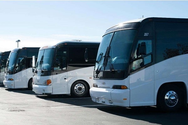 renting a charter bus