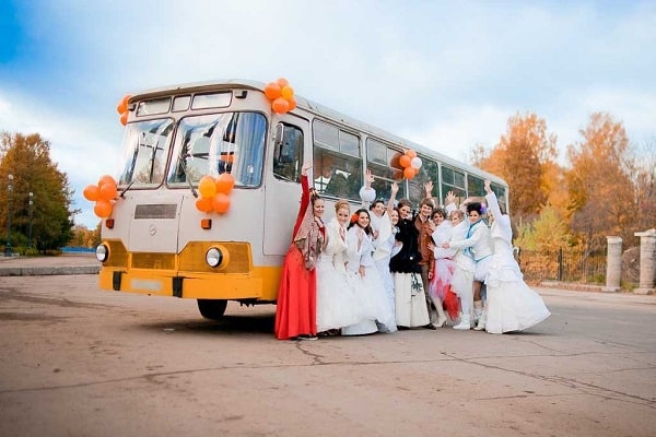 Wedding shuttle service