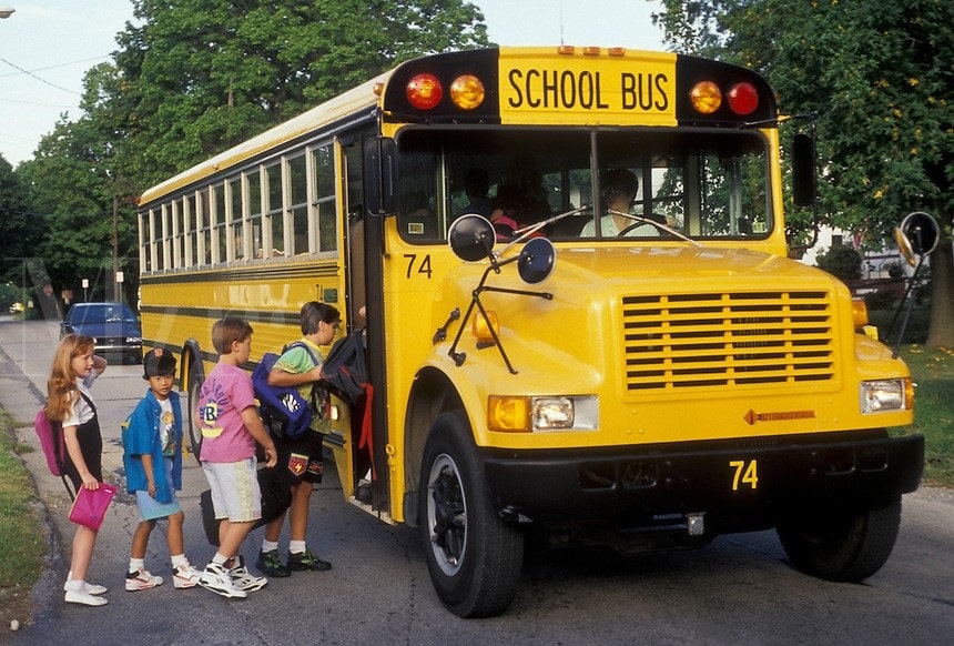 renting a school bus