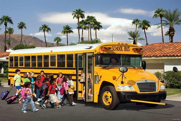 renting a school bus